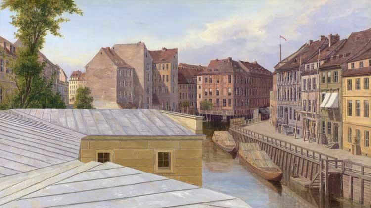 Friedrichsgracht in Berlin, Eduard Gaertner